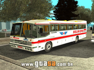 Ônibus Nielson Diplomata 350 Volvo B10M para GTA San Andreas